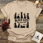 Black Cats Are Good Luck T-Shirt