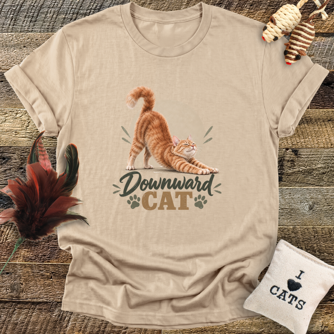 Downward Cat T-Shirt