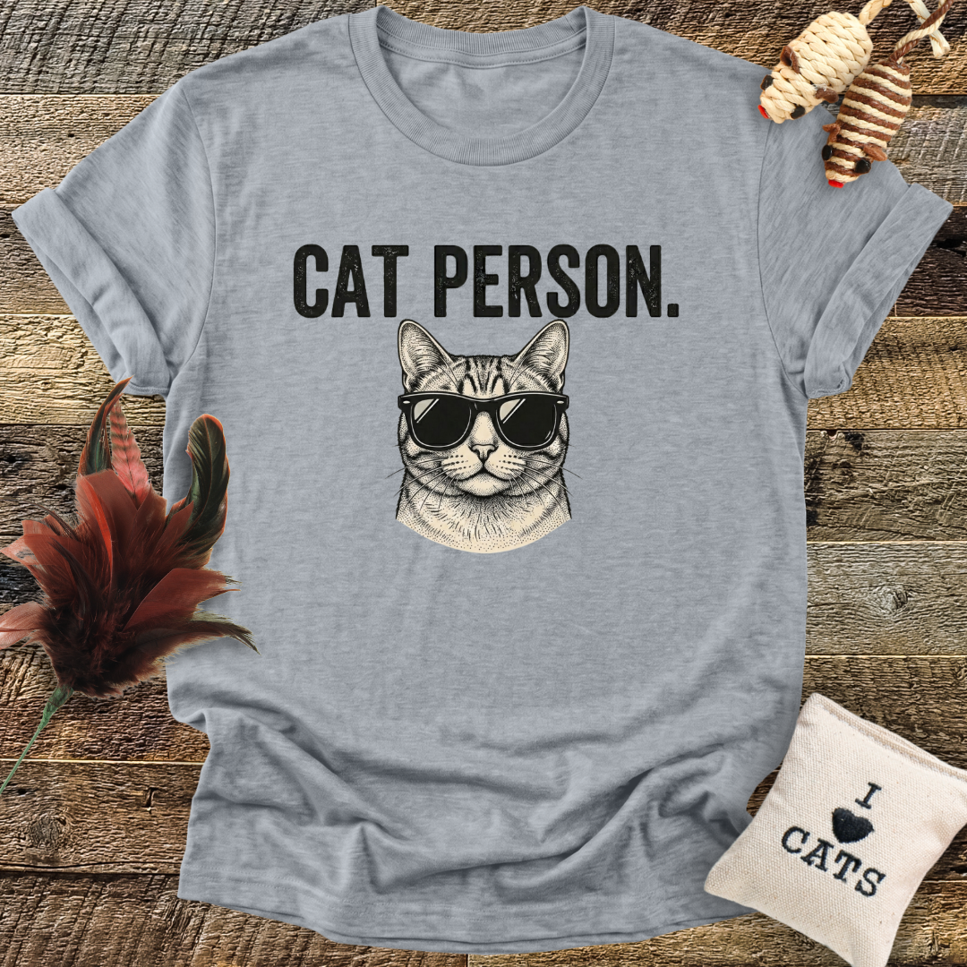 Cat Person. T-Shirt