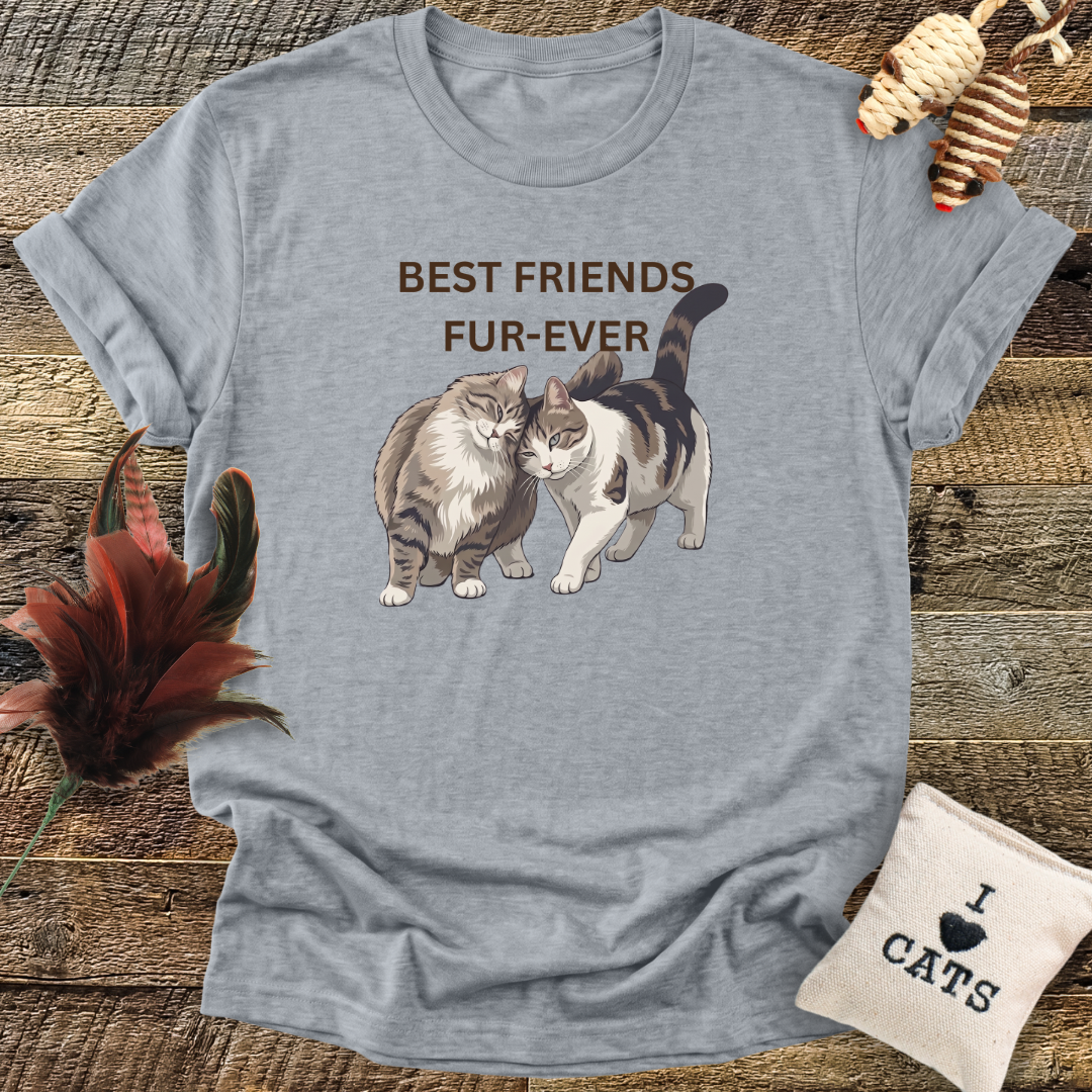 Best Friends Fur-ever (Cats) T-Shirt
