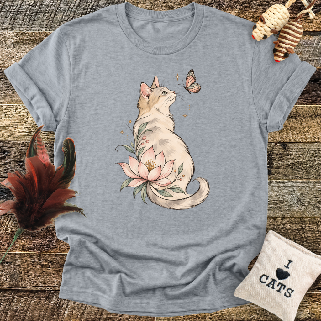 Lotus Cat T-Shirt