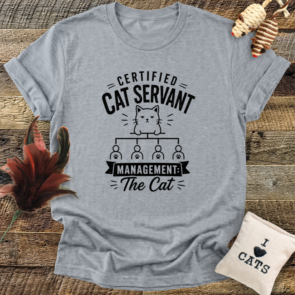 Certified Cat Servant, Management: The Cat T-Shirt