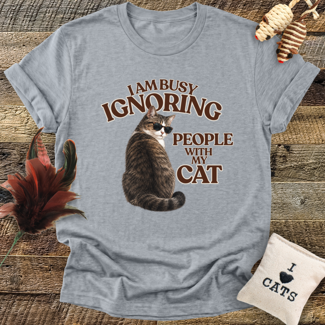 Ignoring People (Cats) T-Shirt