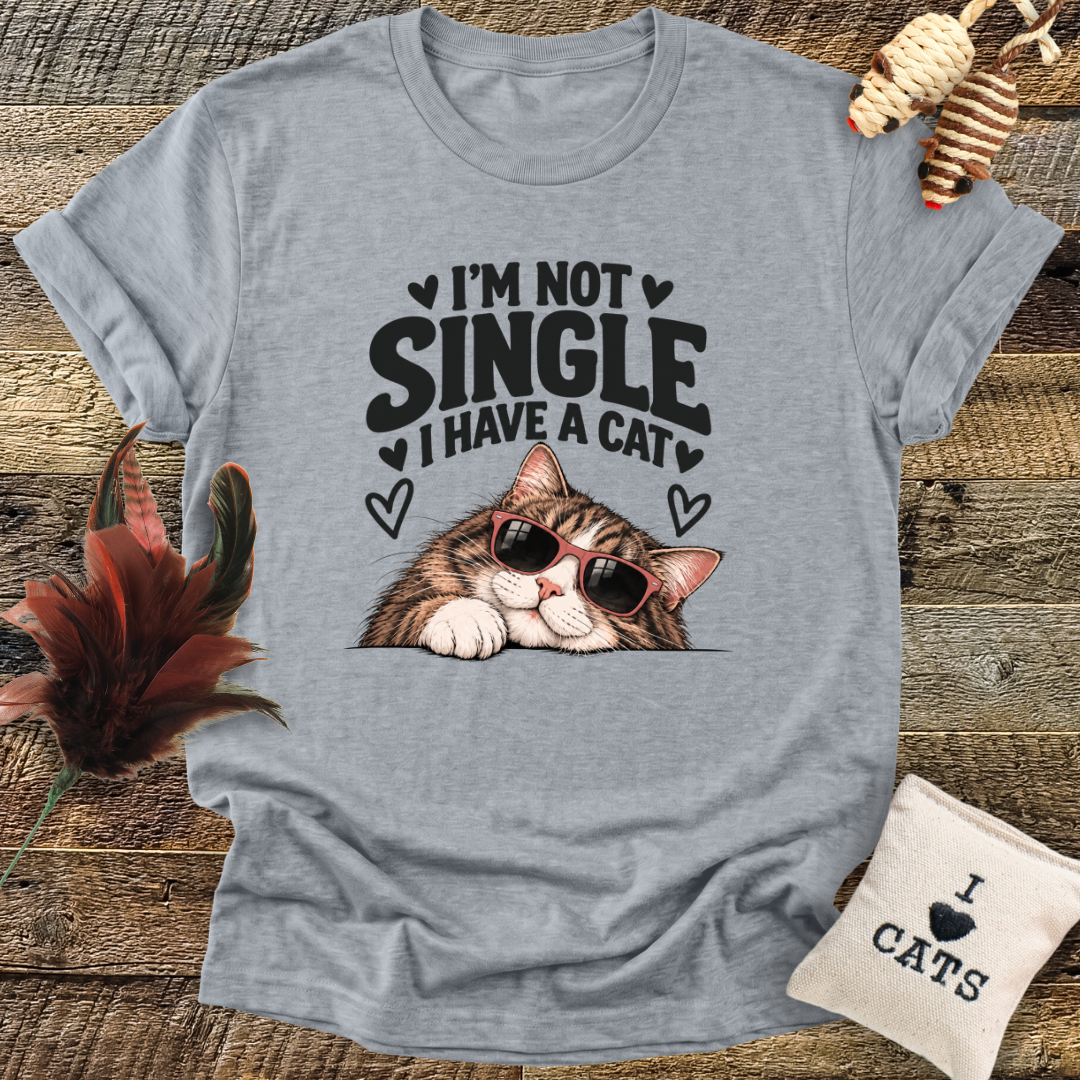 I'm Not Single (Cat) T-Shirt