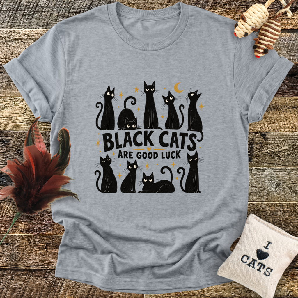 Black Cats Are Good Luck T-Shirt