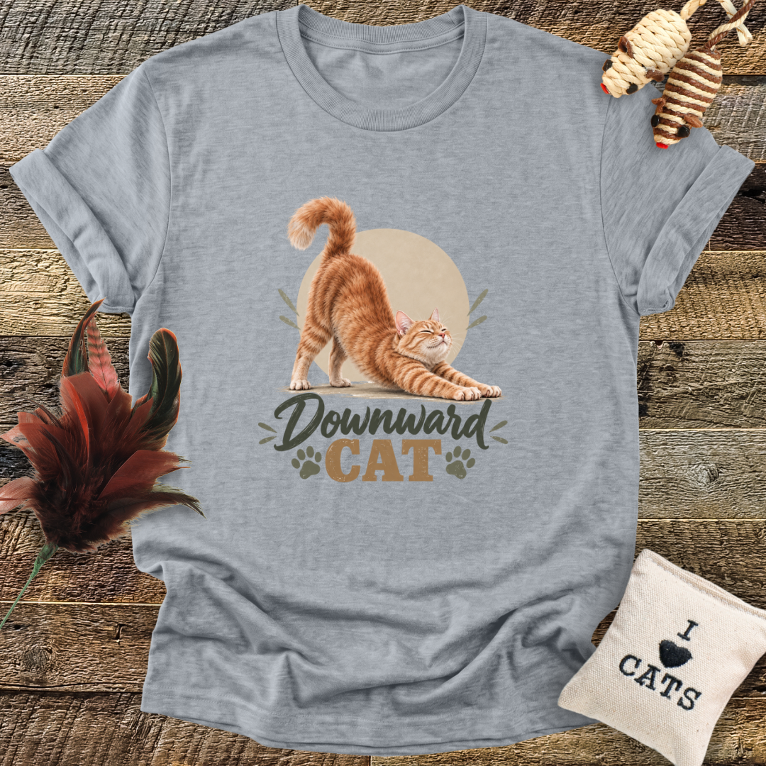 Downward Cat T-Shirt