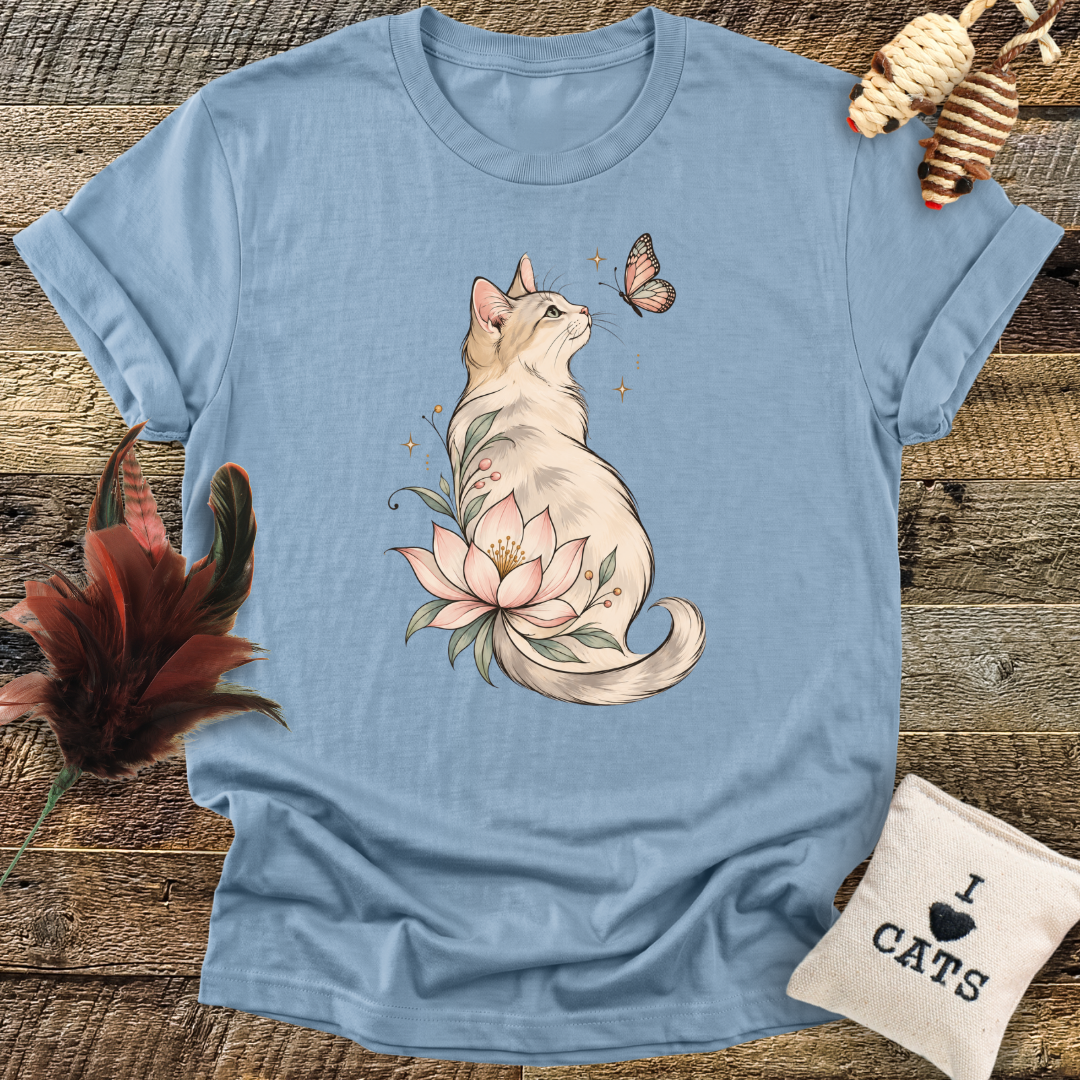 Lotus Cat T-Shirt