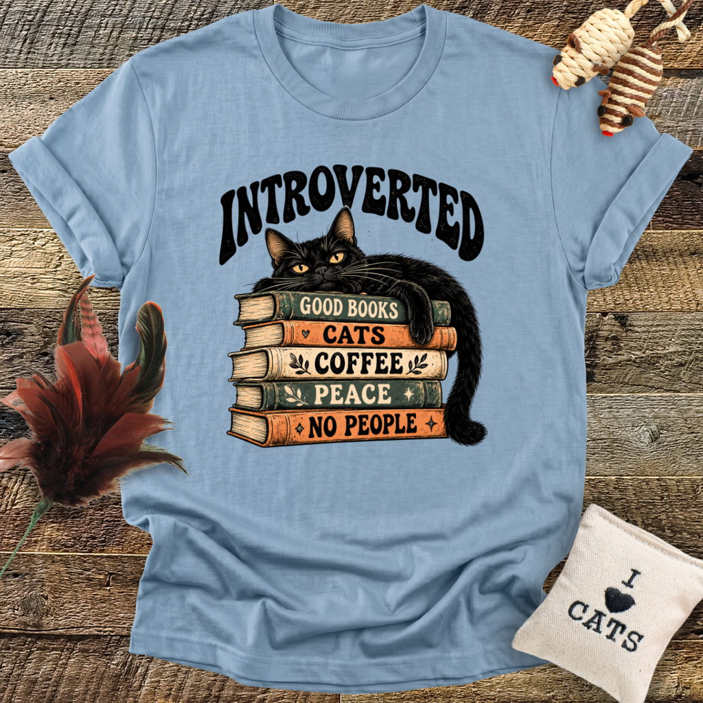 Introverted Cat T-Shirt