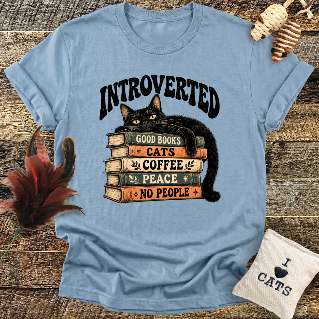 Introverted Cat T-Shirt