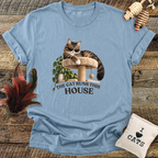 The Cat Runs This House T-Shirt