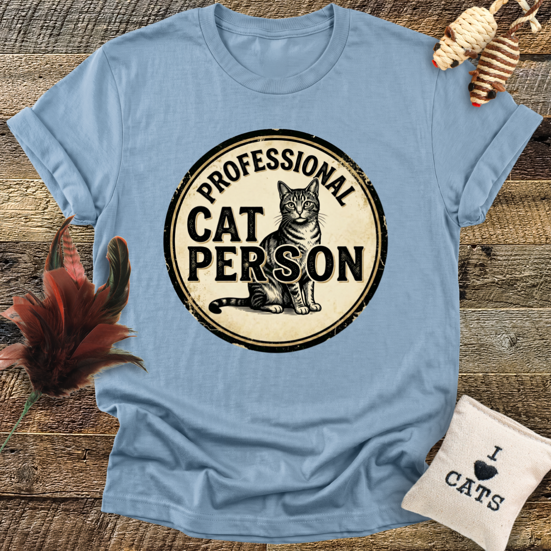 Professional Cat Person T-Shirt