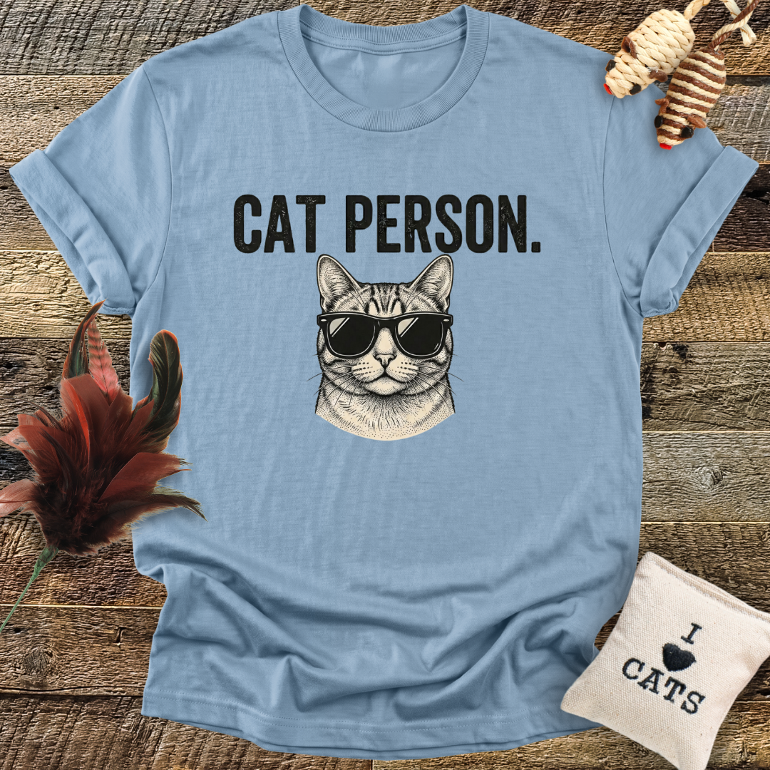 Cat Person. T-Shirt