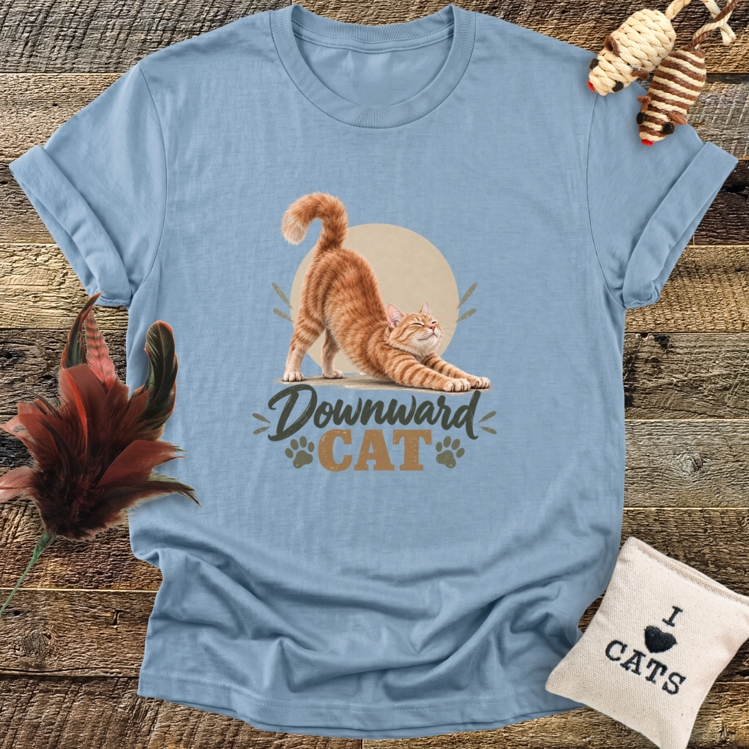 Downward Cat T-Shirt