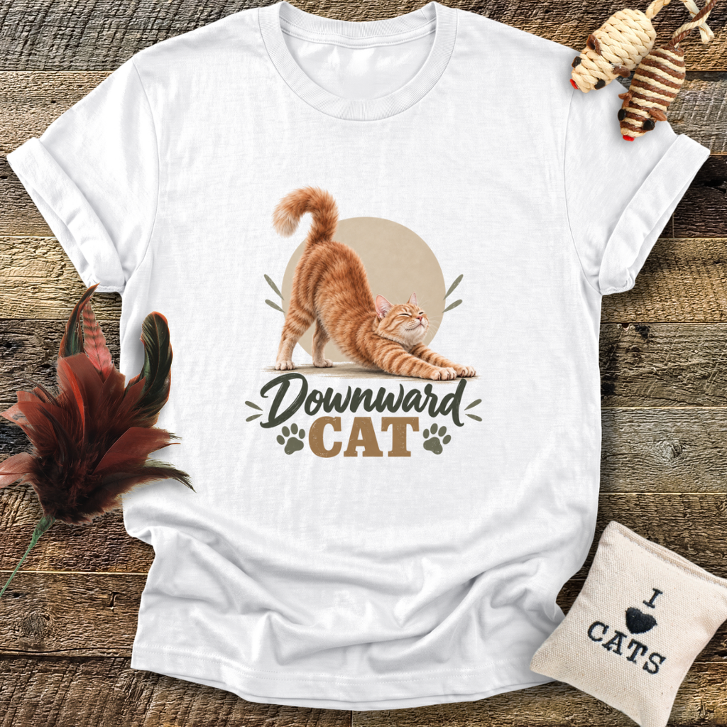 Downward Cat T-Shirt