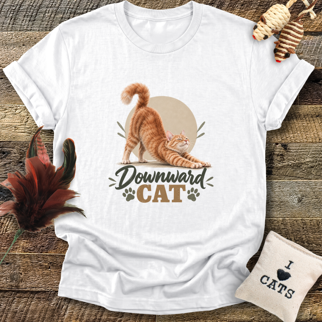 Downward Cat T-Shirt