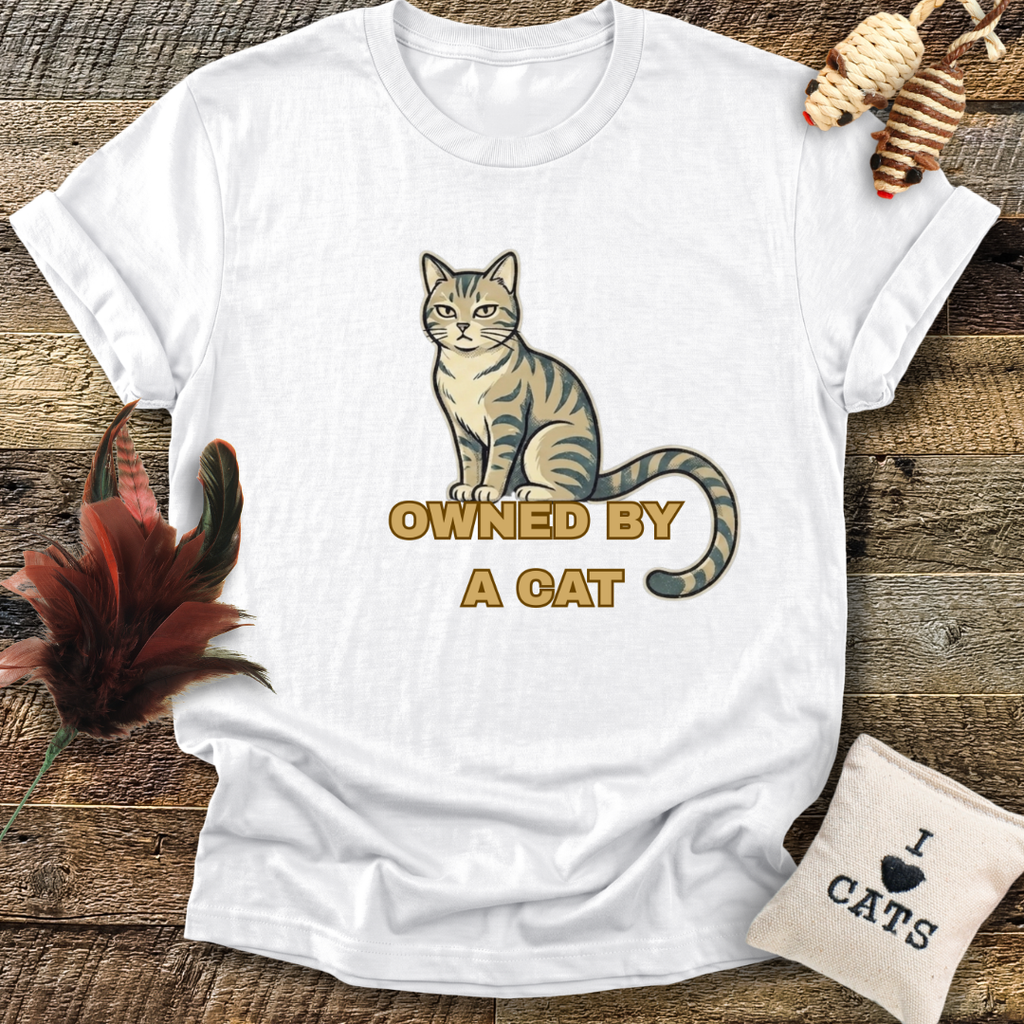 Owned By A Cat T-Shirt