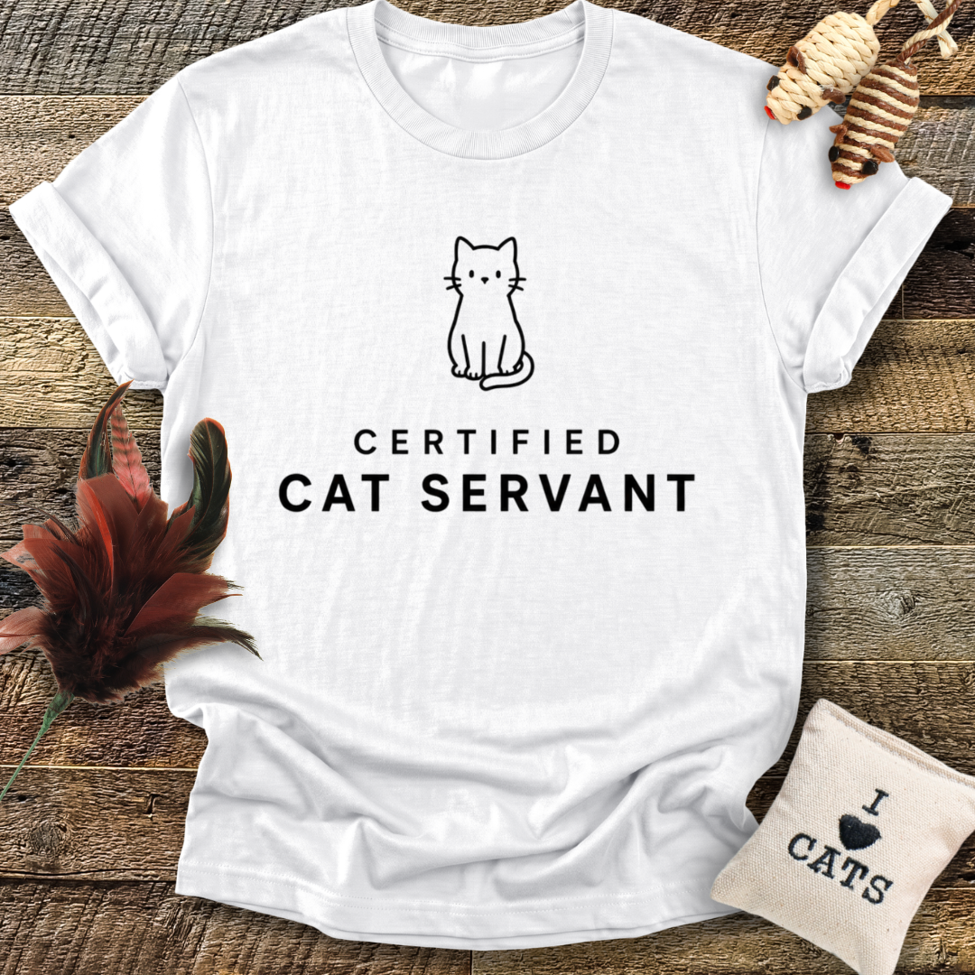 Certified Cat Servant T-Shirt