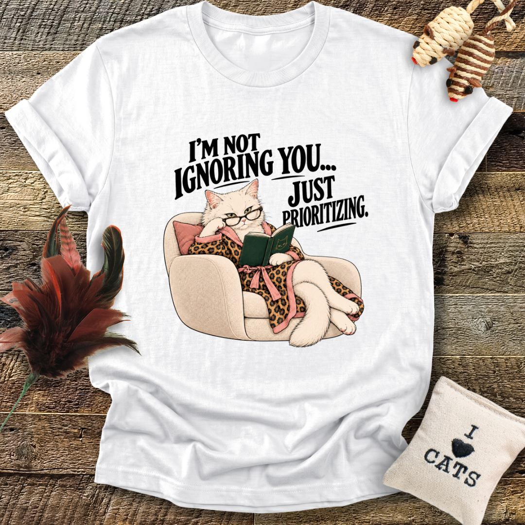 Not Ignoring You (Cats)  T-Shirt