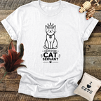 Certified Cat Servant With Crown T-Shirt