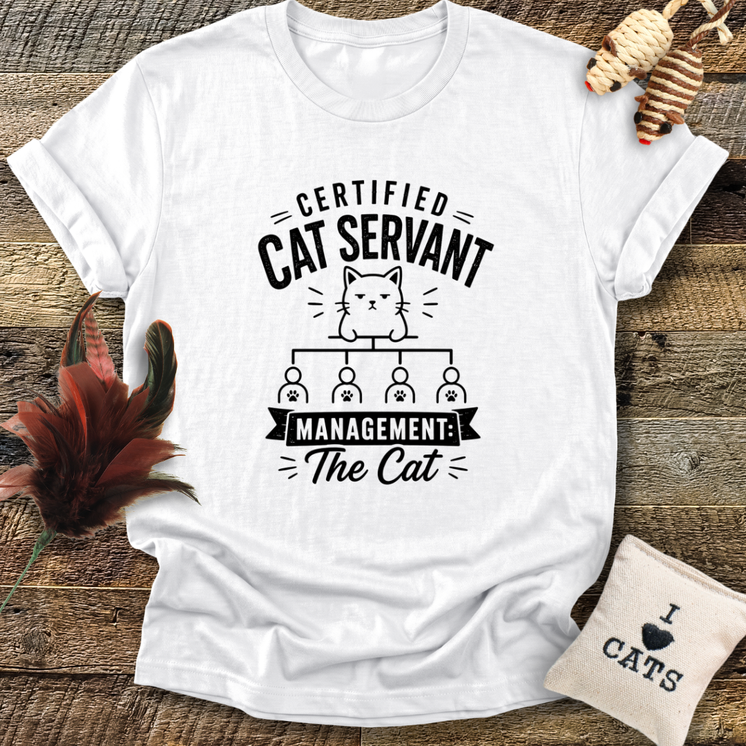 Certified Cat Servant, Management: The Cat T-Shirt