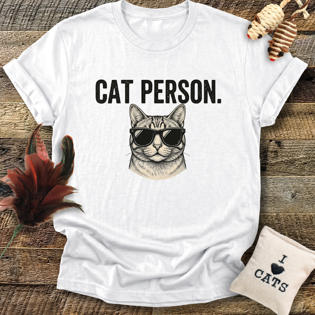 Cat Person. T-Shirt
