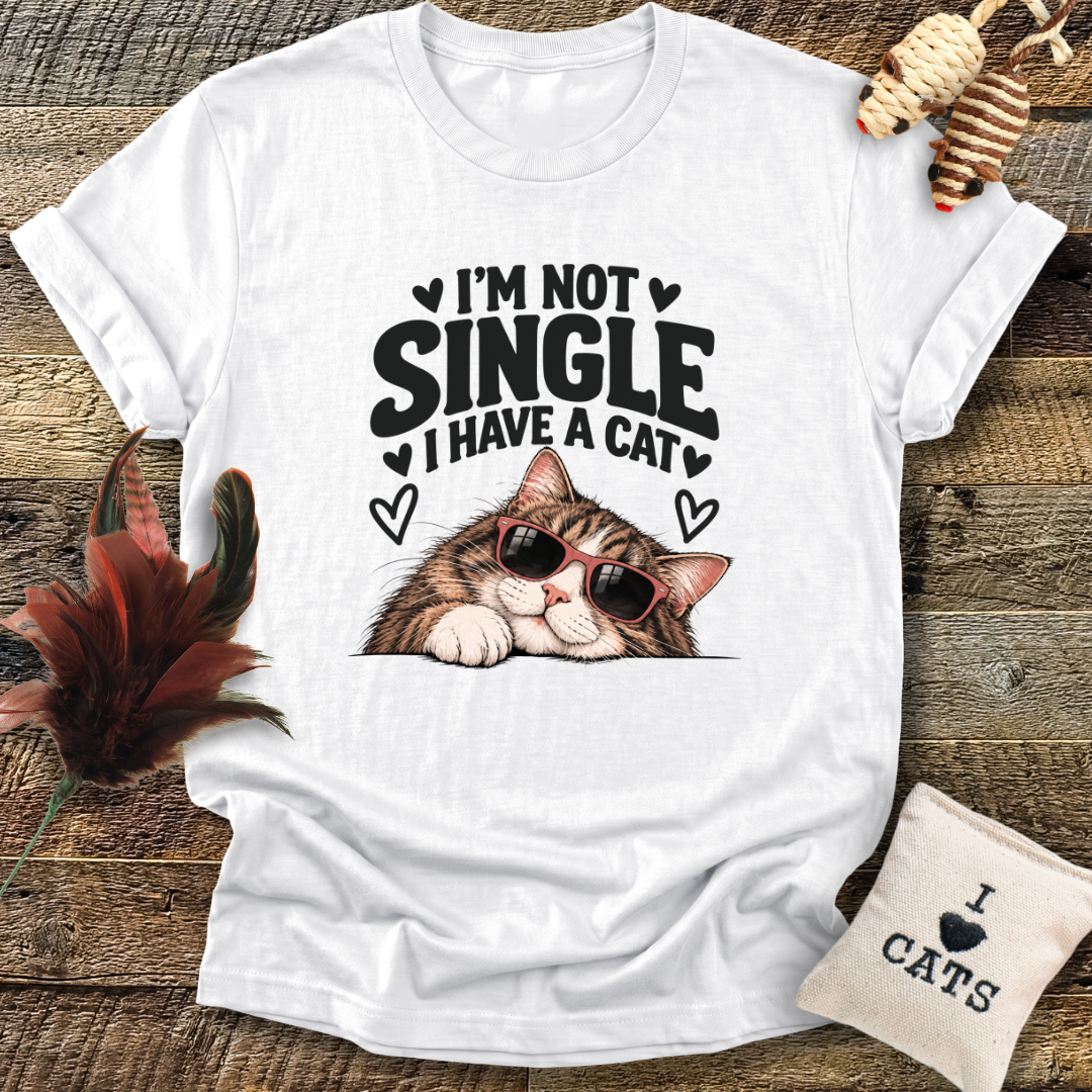 I'm Not Single (Cat) T-Shirt