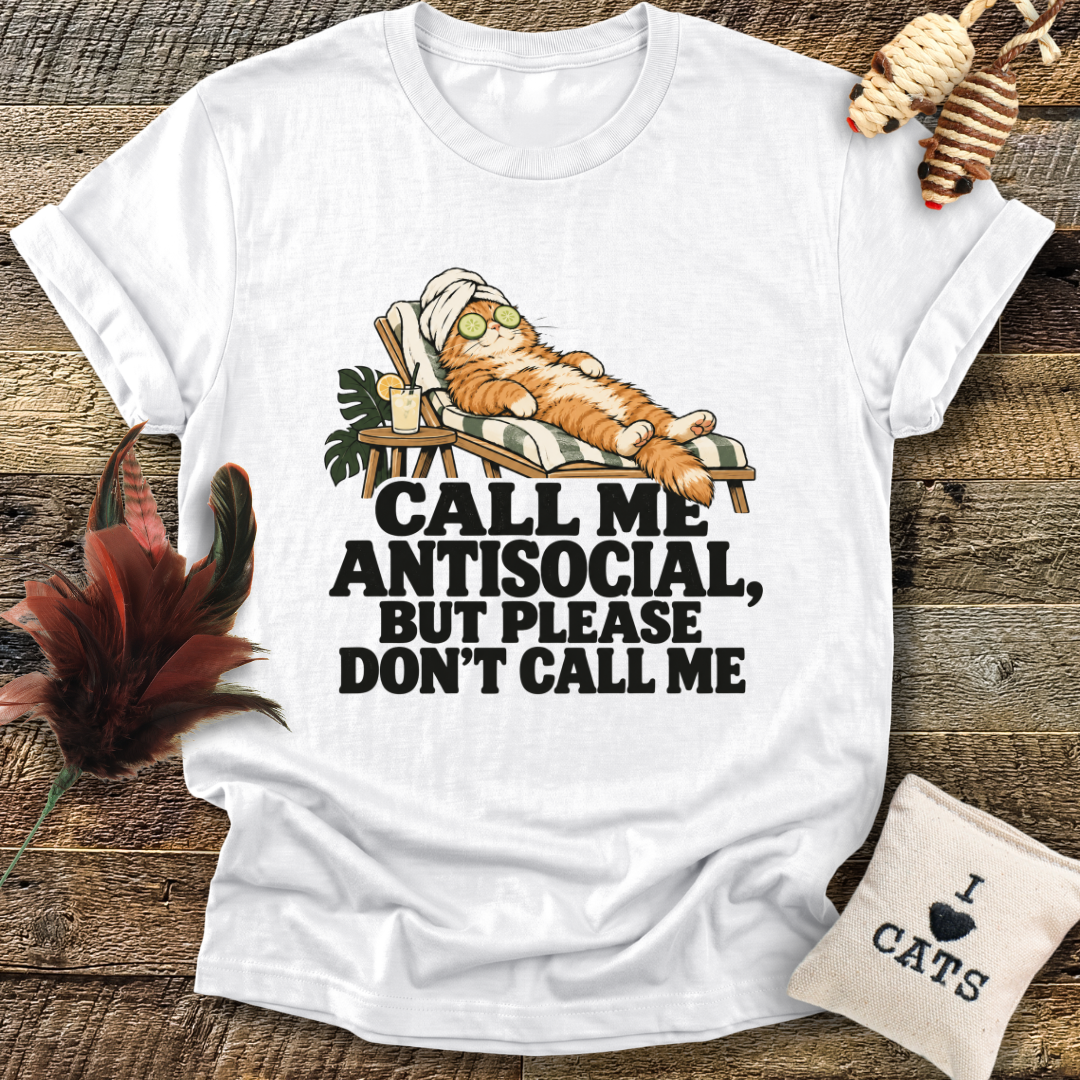 Call Me Antisocial T-Shirt