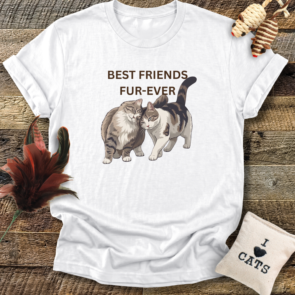 Best Friends Fur-ever (Cats) T-Shirt