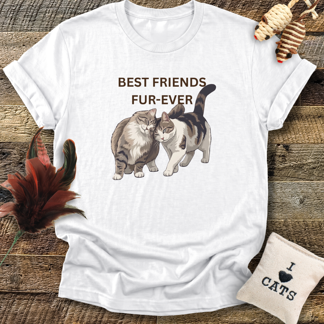 Best Friends Fur-ever (Cats) T-Shirt