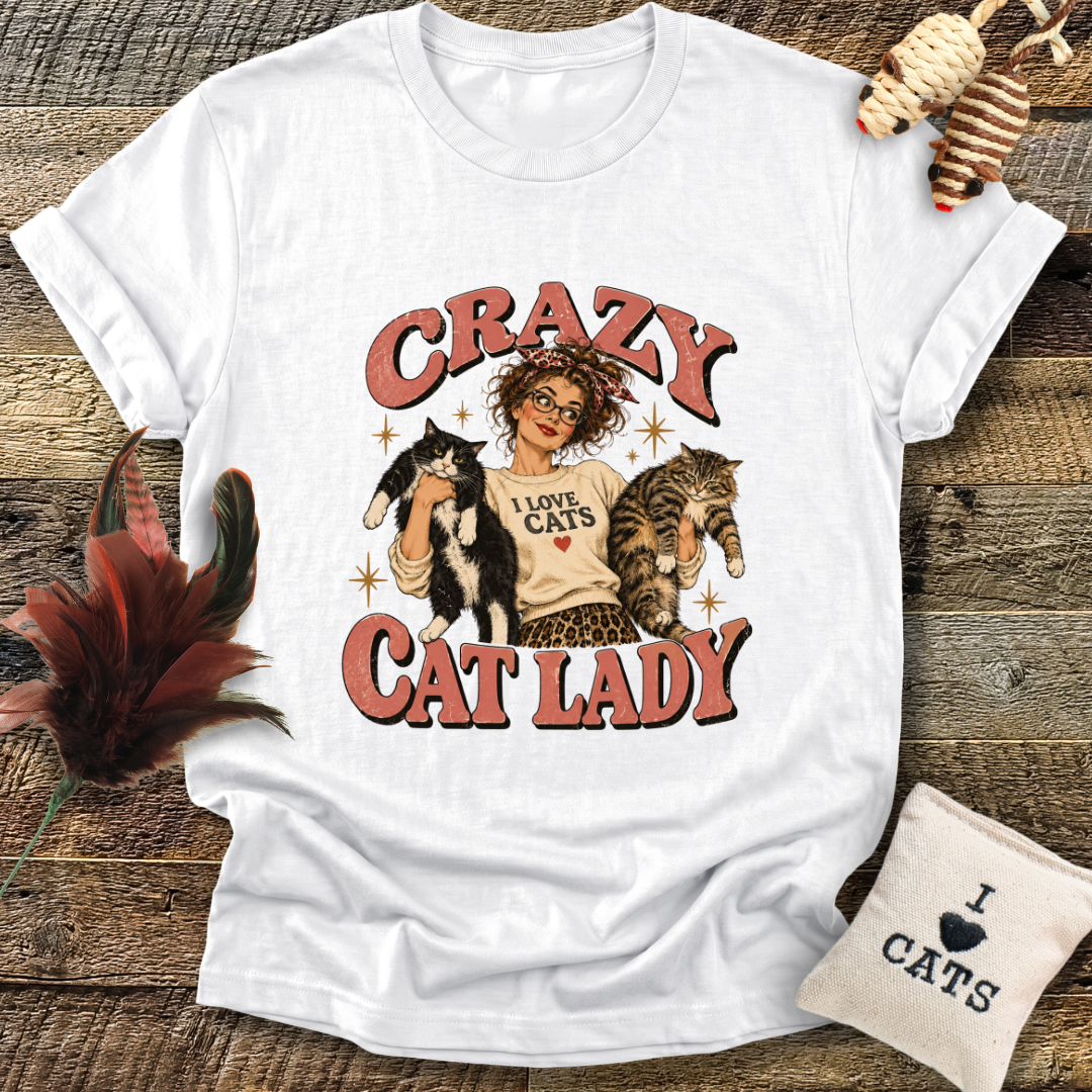 Crazy Cat Lady T-Shirt
