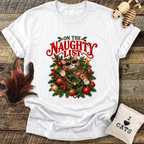 On The Naughty List (Cat) T-Shirt