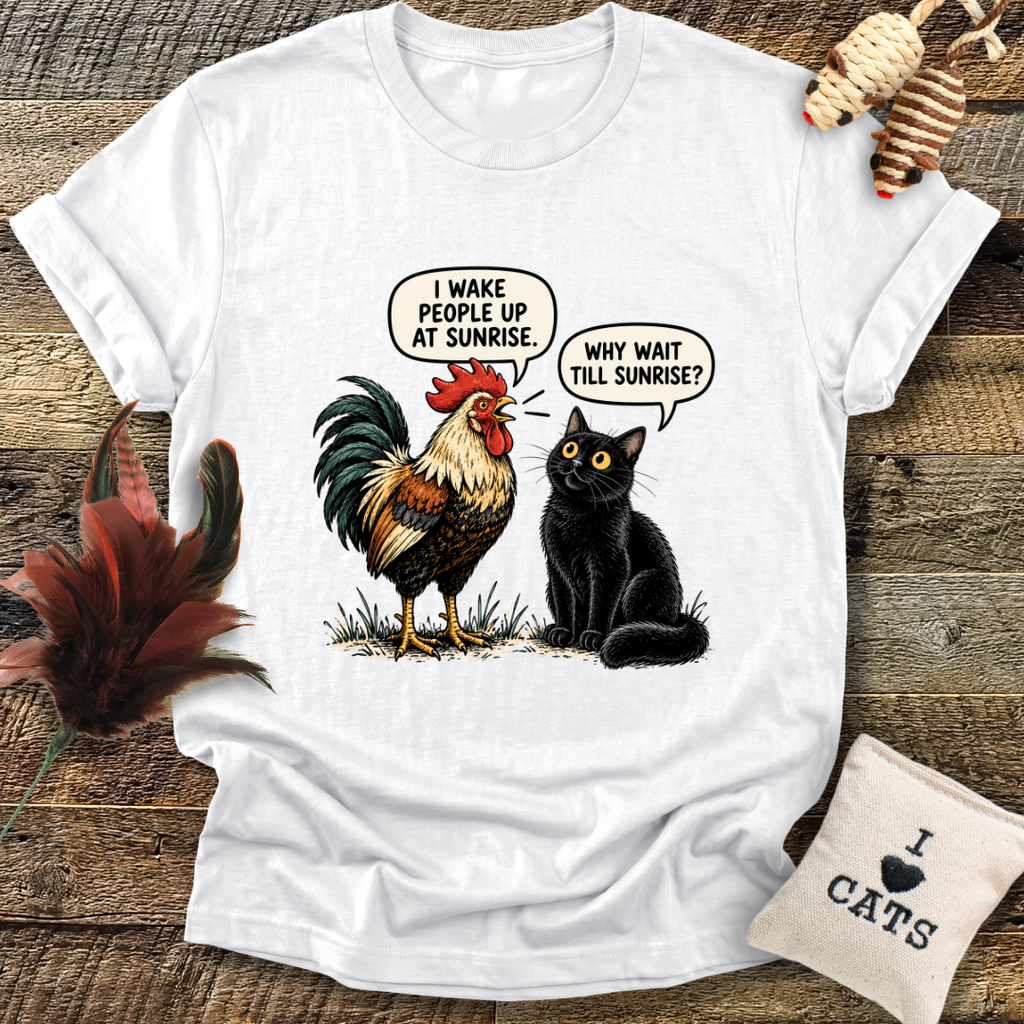 Wakeup Call (Cat) T-Shirt