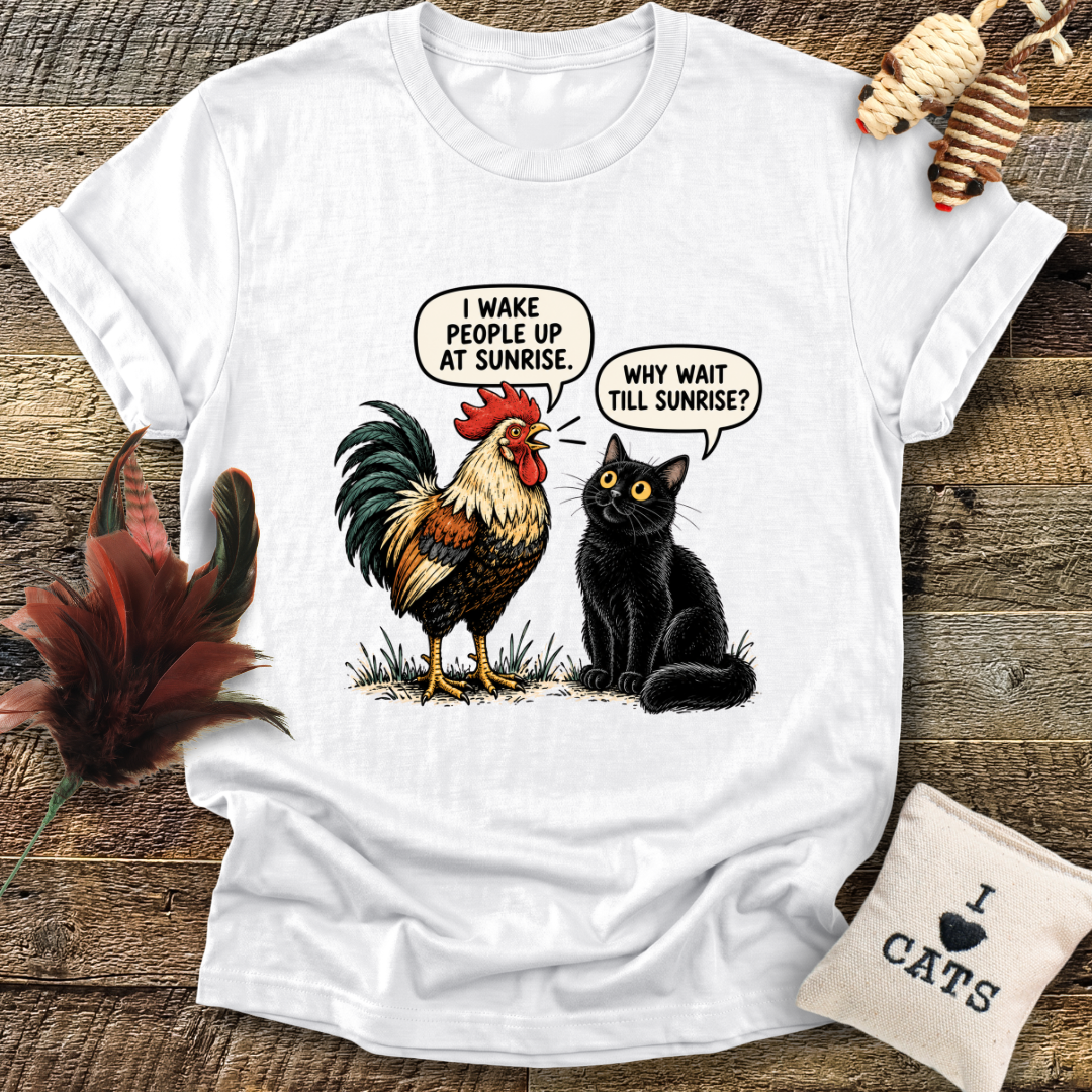 Wakeup Call (Cat) T-Shirt