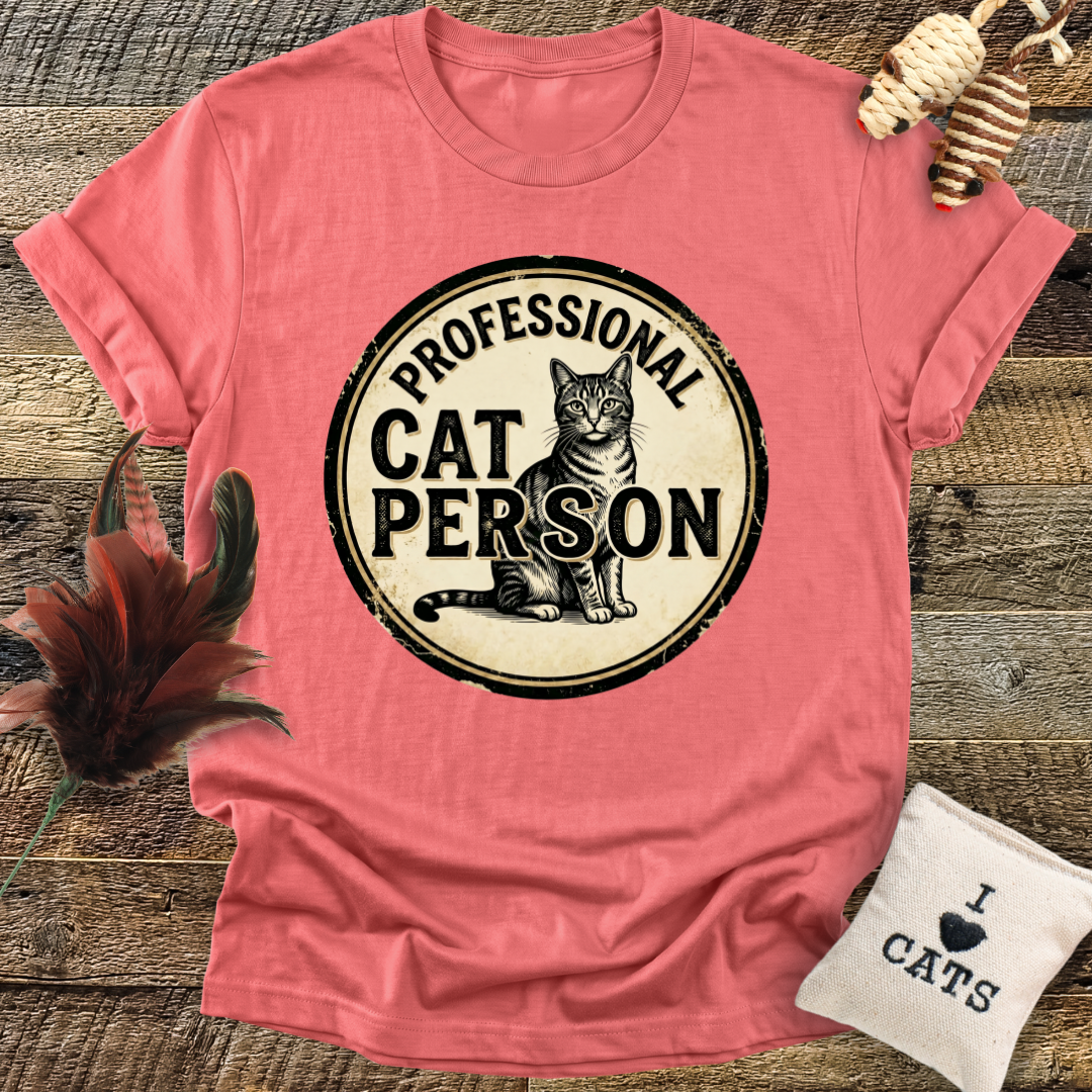 Professional Cat Person T-Shirt