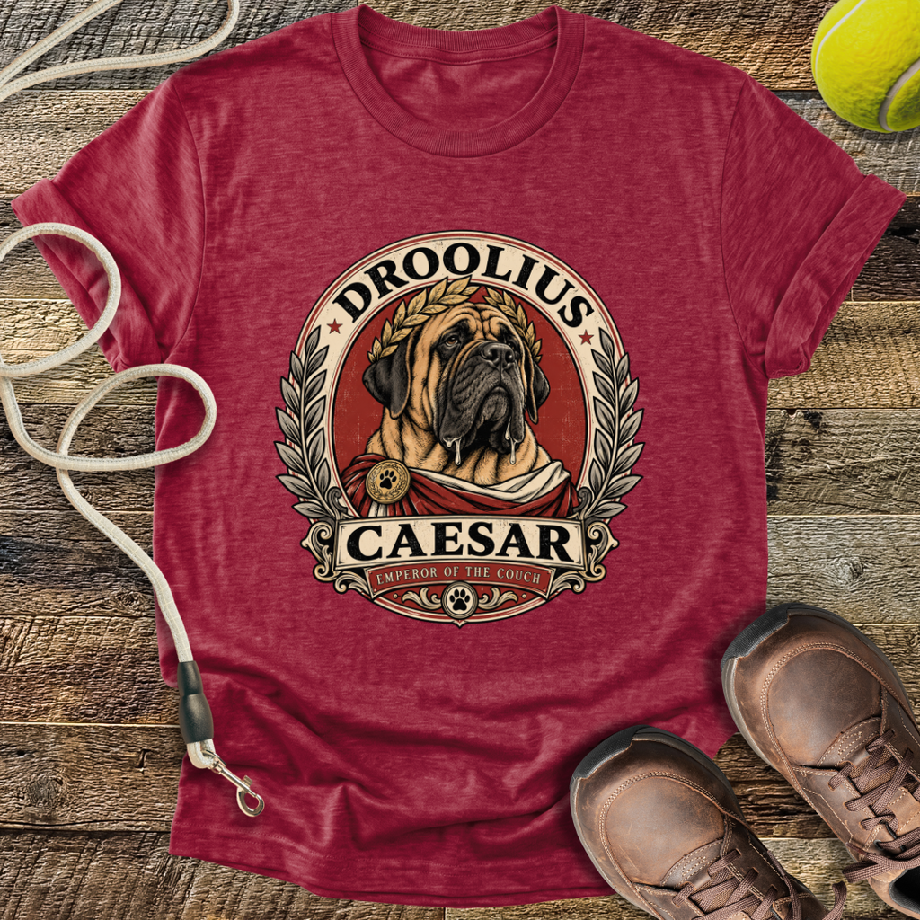 Droolius Caesar (Mastiff) T-Shirt