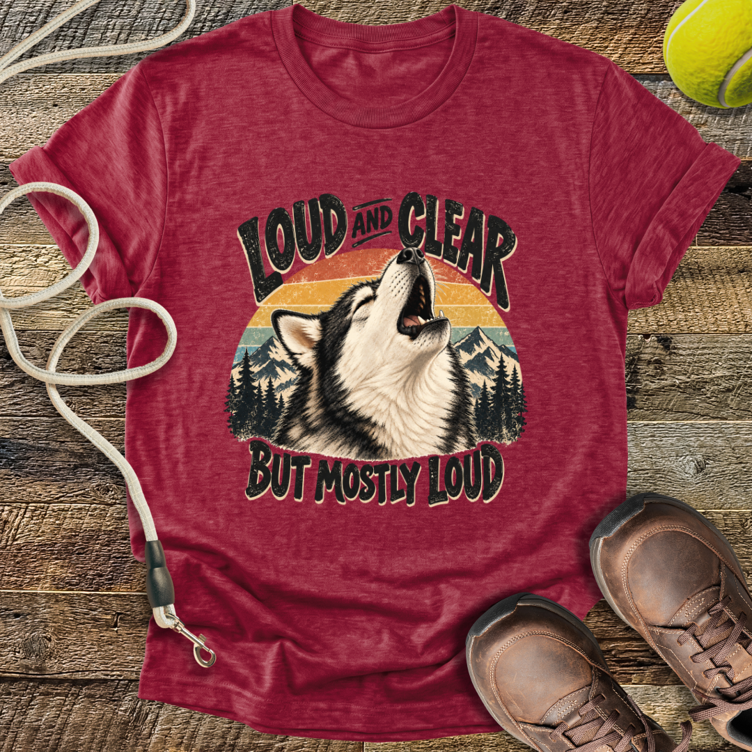 Loud And Clear (Husky) T-Shirt