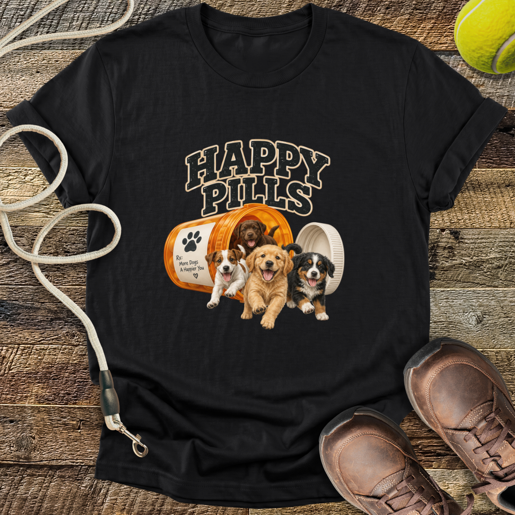 Happy Pills (Dogs) T-Shirt