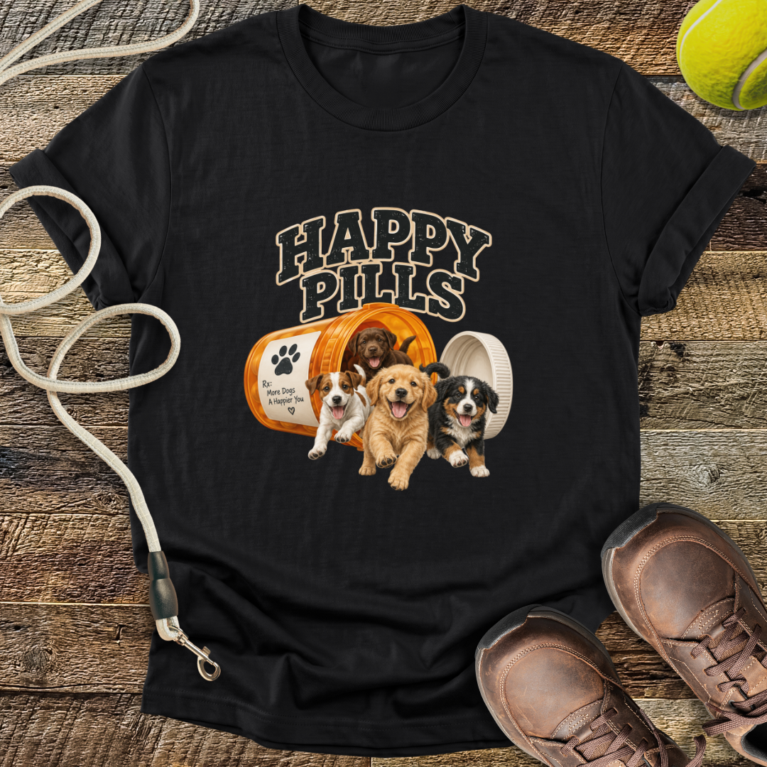Happy Pills (Dogs) T-Shirt