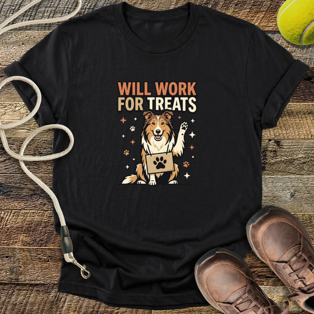 Will Work For Treats T-Shirt