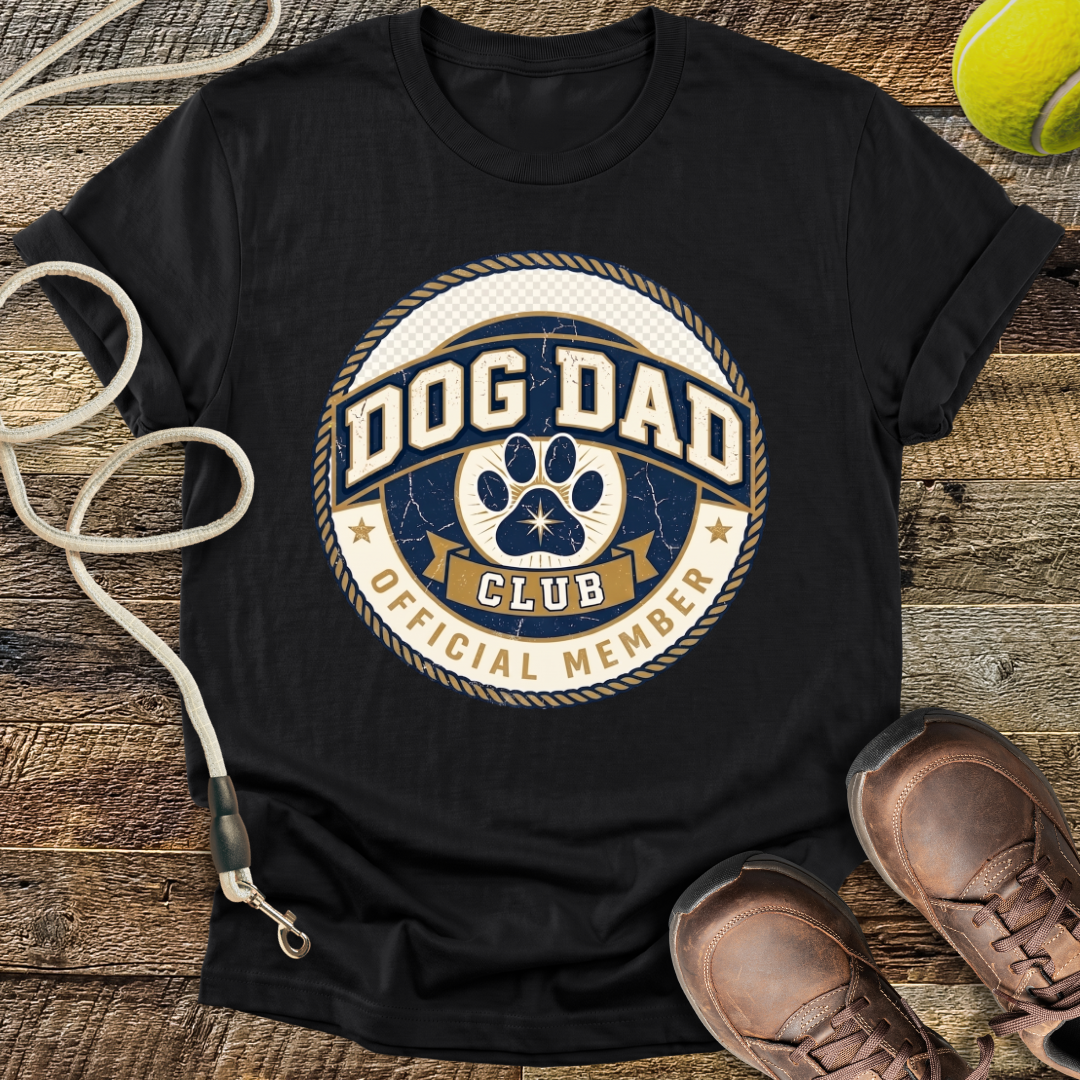 Dog Dad Club, Official Member T-Shirt