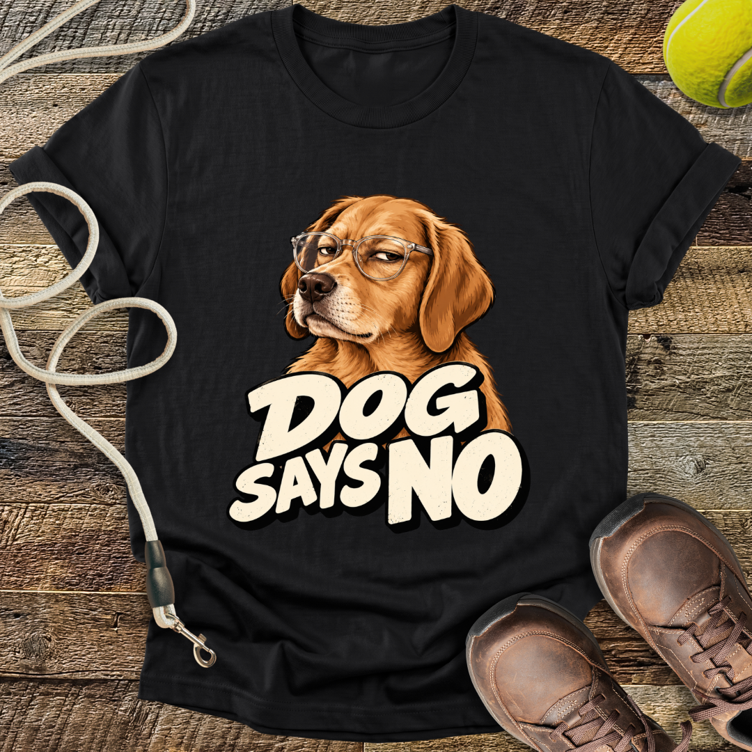 Dog Says No (Labrador) T-Shirt