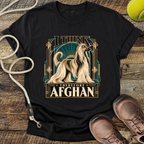 I Think, Therefore Afghan (Afghan Hound) T-Shirt