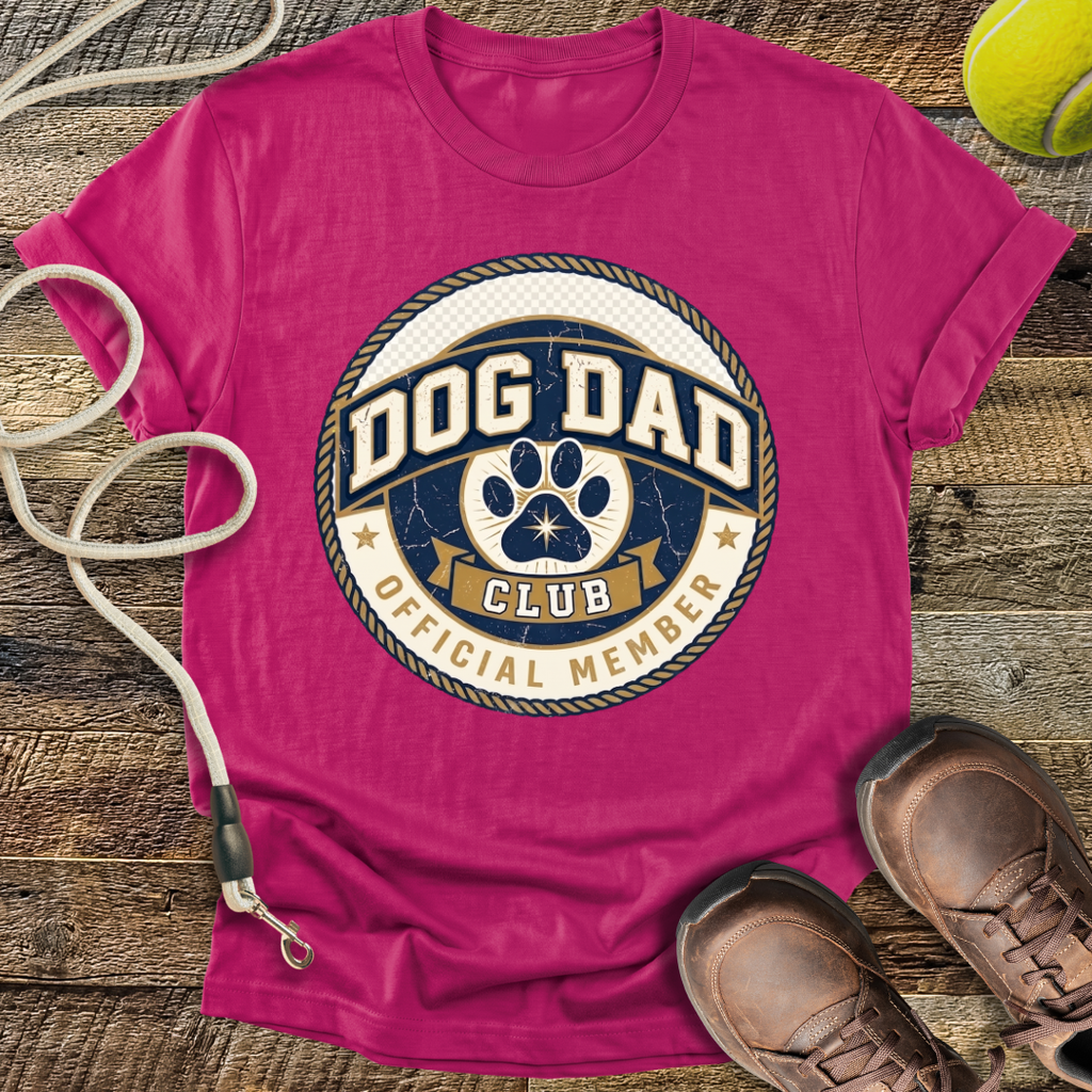 Dog Dad Club, Official Member T-Shirt