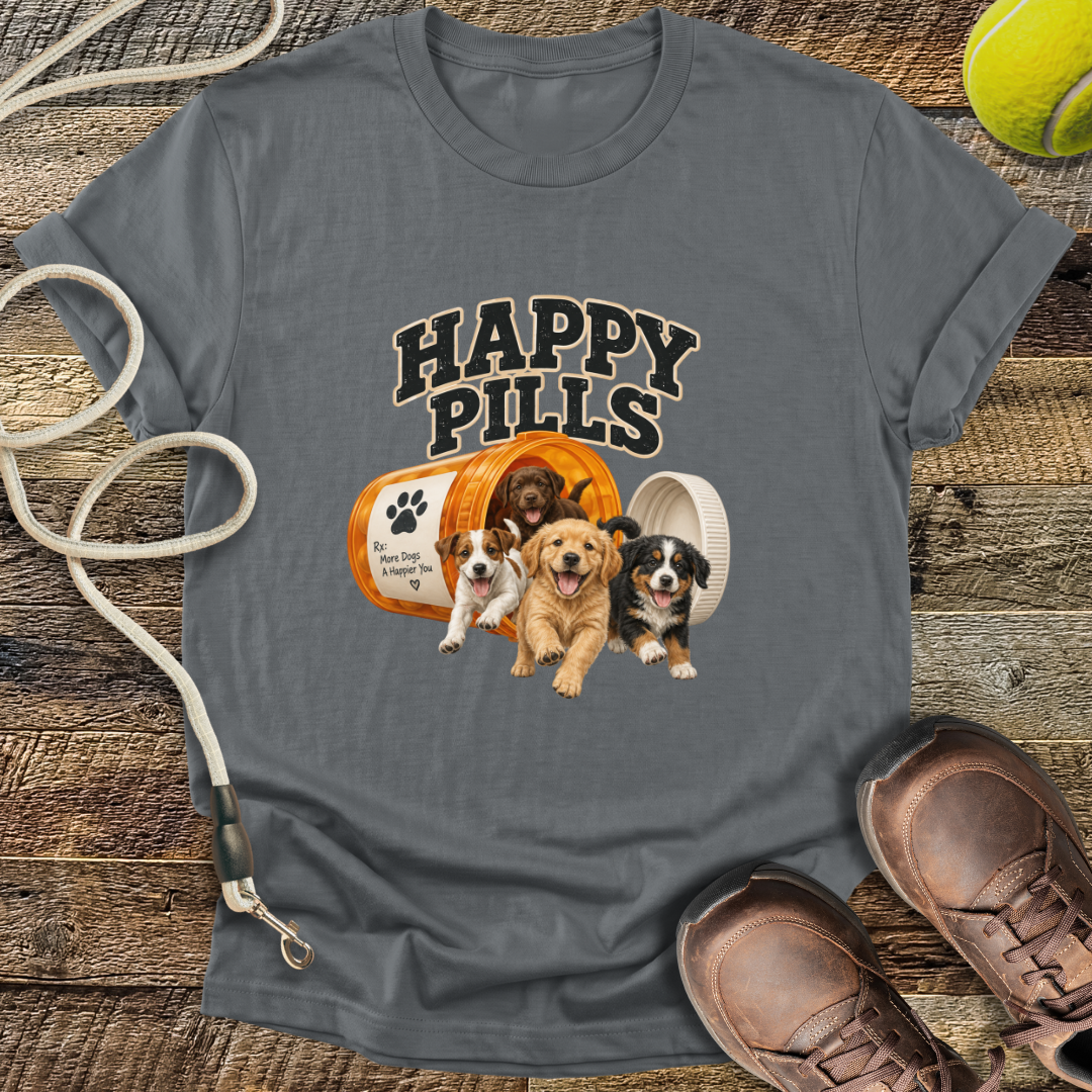 Happy Pills (Dogs) T-Shirt
