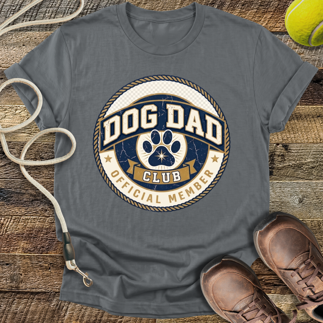 Dog Dad Club, Official Member T-Shirt