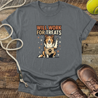 Will Work For Treats T-Shirt