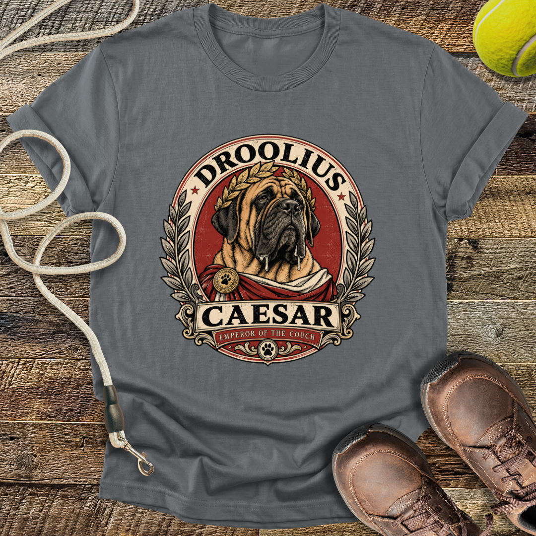 Droolius Caesar (Mastiff) T-Shirt