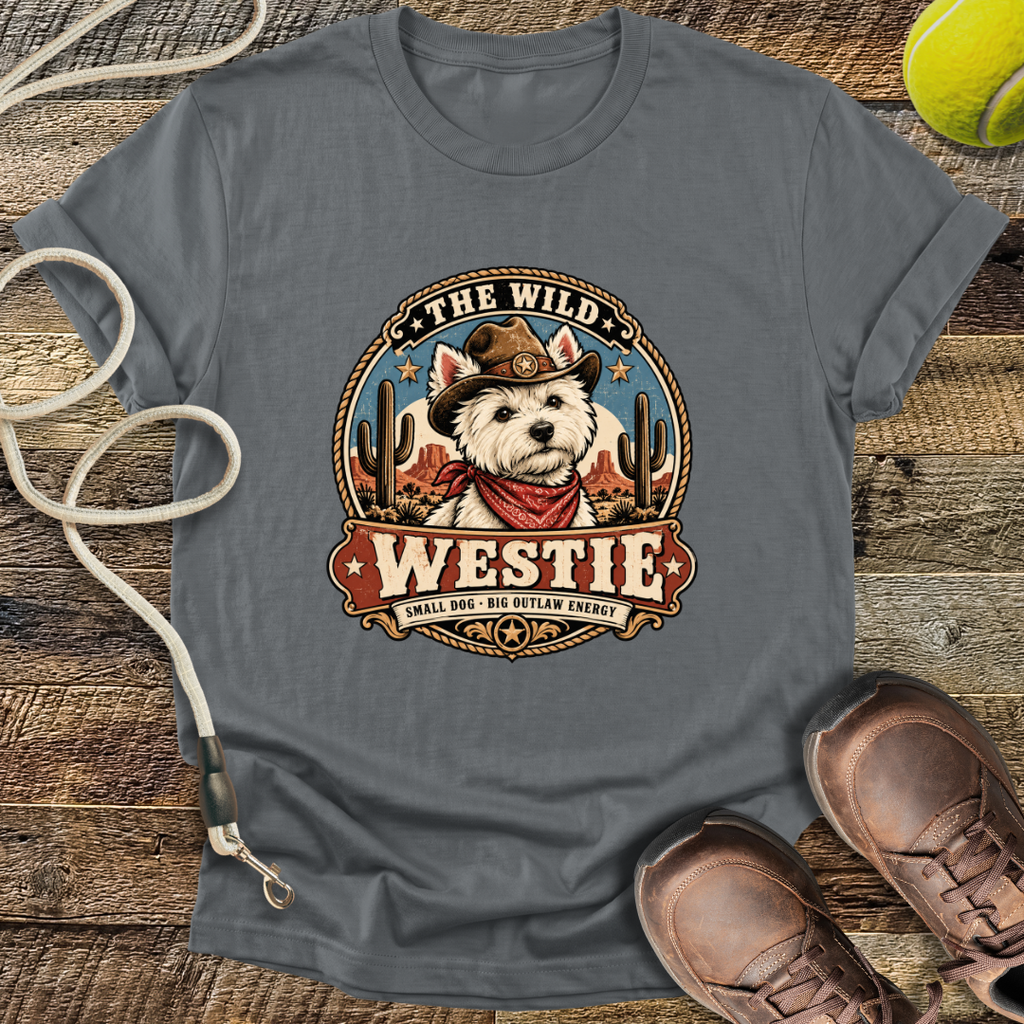 The Wild Westie (West Highland White Terrier) T-Shirt