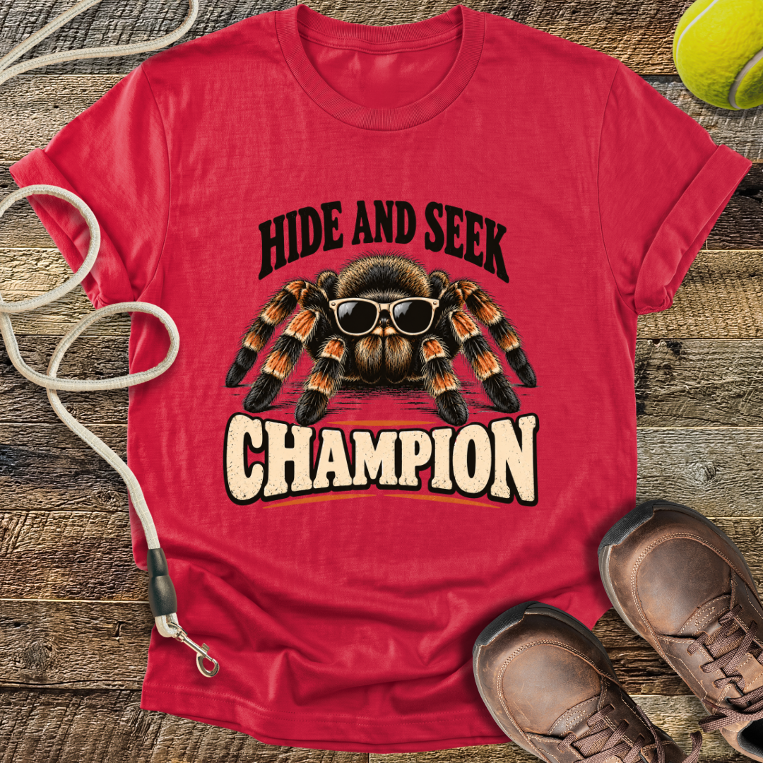 Hide And Seek Champion (Tarantula) T-Shirt