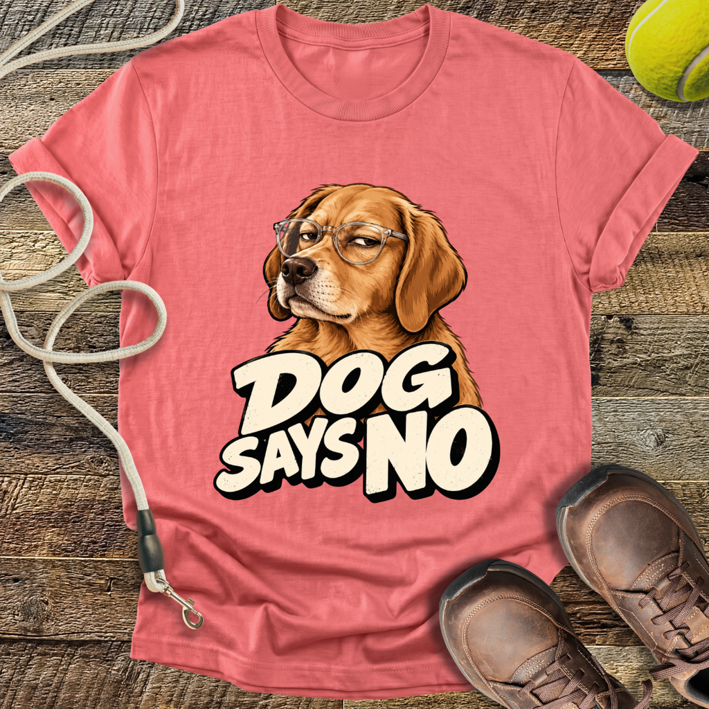 Dog Says No (Labrador) T-Shirt